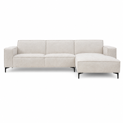 Hoekbank Valora Beige Chaise