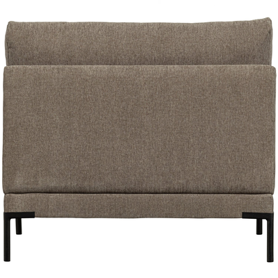 Couple loveseat element mud melange