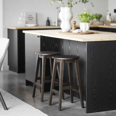 Houten barkruk Austin - zithoogte 65 cm
