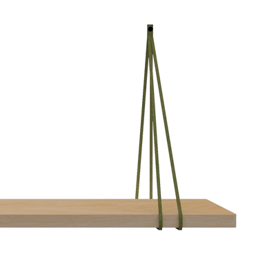 Leren split-plankdragers