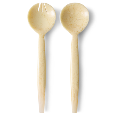 HK salad cutlery set of 2