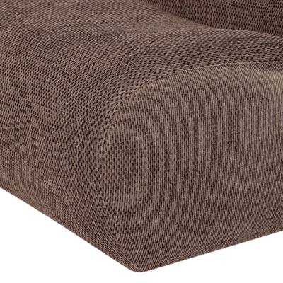 Nomu fauteuil grove chenille lichtbruin [fsc]
