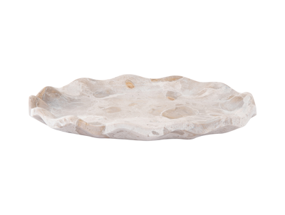 Dienblad Waved Oval Klein