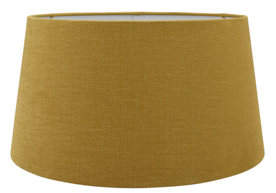 Staande lampenkap Linda mosterd
