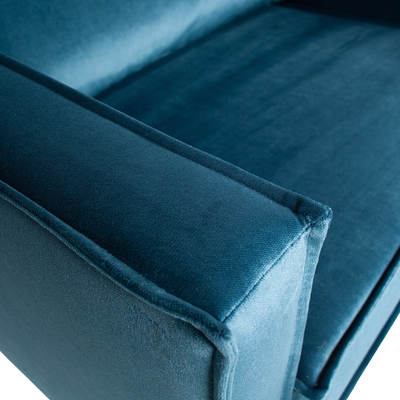 Rodeo fauteuil structure velvet frost