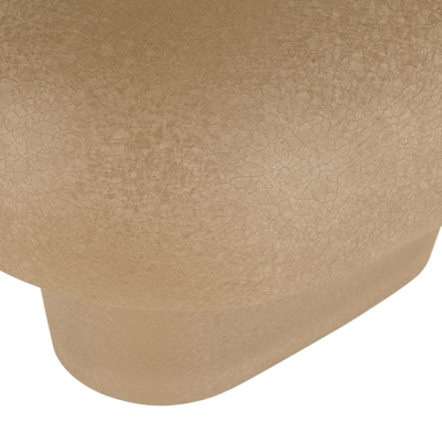 Tilo tafellamp 26x37x37 cm metaal beige