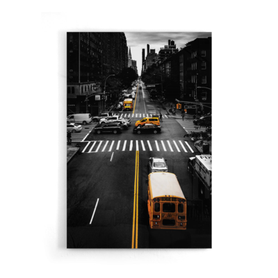 Walljar acrylglas schilderij - New York Intersection