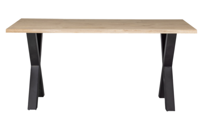 WOOOD tafel Tablo boomstam eiken 160x90 [fsc]