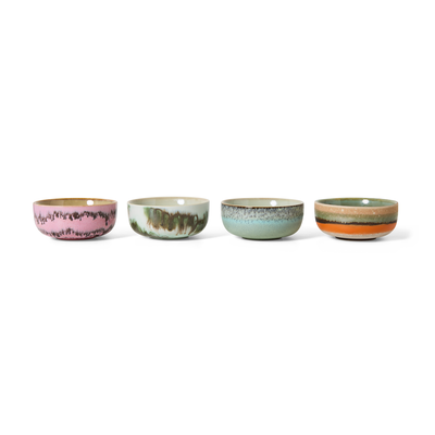 70s ceramics: tapas bowls, renaissance (set of 4)