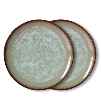 HKliving Servies 70's ceramics dinerbord