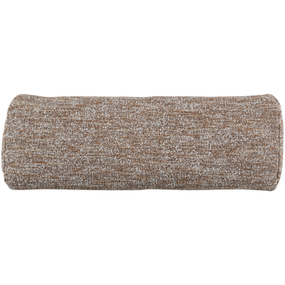 Batavier half ronde bank 4-zits velvet lichtbruin melange