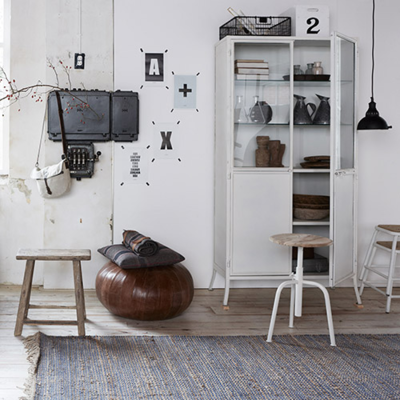 Vitrinekast Washington White