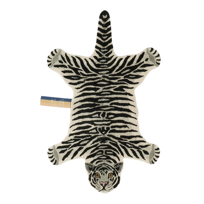 Doing goods Snowy Tiger Rug Large