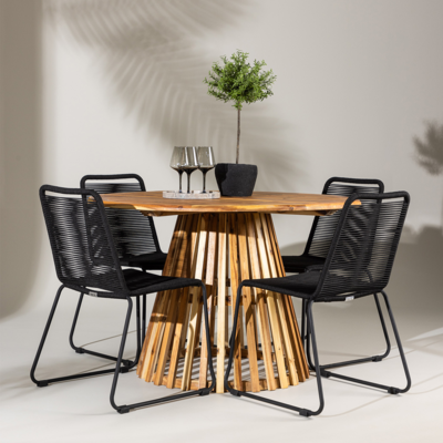 Houten tuintafel Malin