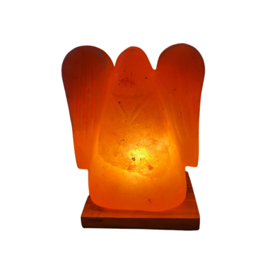 Tafellamp Engel zoutlamp
