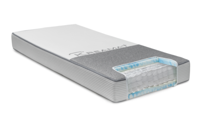 Kreamat® boxspring set Volita vlak inclusief aanhangkasten