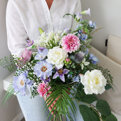 Zijden boeket Lina Beau