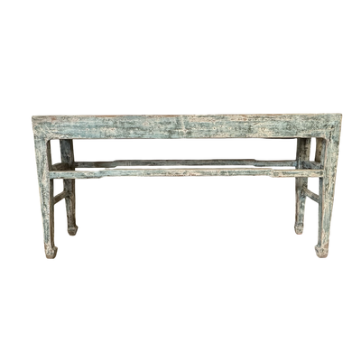 Wandtafel grijs/blauw uniek 