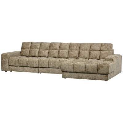 Second date chaise longue rechts ribstof terrazzo
