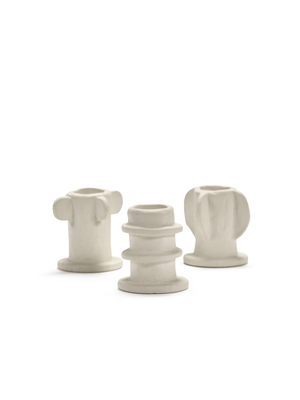 Kandelaar Molly 02 beige - set