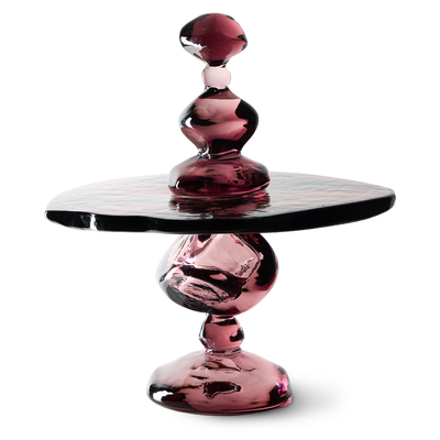 HKliving Taartplateau Nienke Sikkema Jewel amethyst