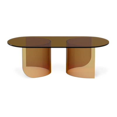 Salontafel Plateau glas