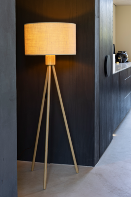 Zuiver vloerlamp Fan Bamboo