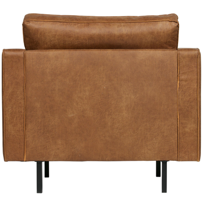 Rodeo classic fauteuil ribstof roestbruin