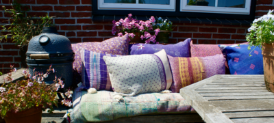 Kussen Kantha vintage 50x70 cm