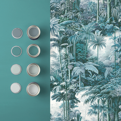 vliesbehang graham & brown benmore ridge twilight