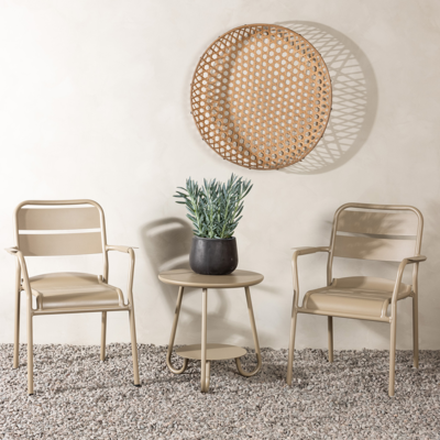 Tuin bistroset Caro aluminium
