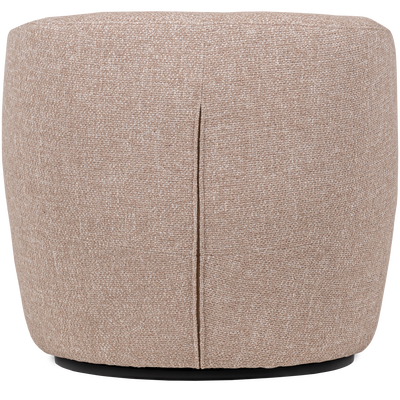 Serra draaifauteuil naturel melange