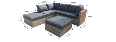 Loungeset Almadia