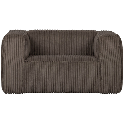 Bean fauteuil chenille velvet naturel