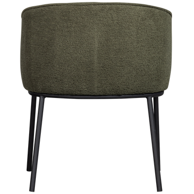 Leon eetkamerstoel boucle naturel melange