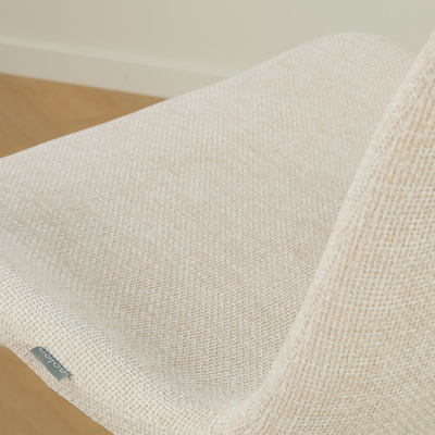 Bureaustoel Nout-Fé gestoffeerd