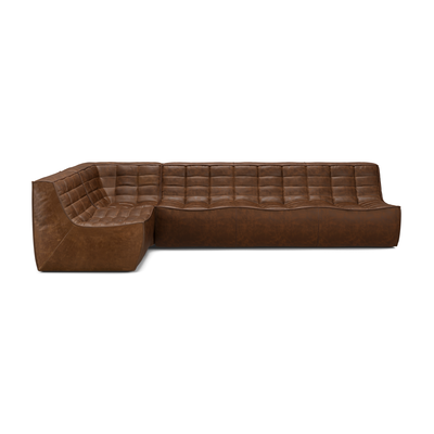 Modulaire bank N701 set - chestnut