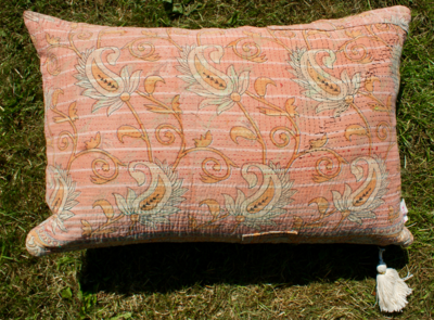 Kussen Kantha vintage 50x70 cm