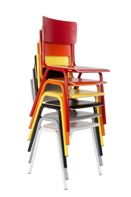 Zuiver Back to School HPL Stoel - Set van 4