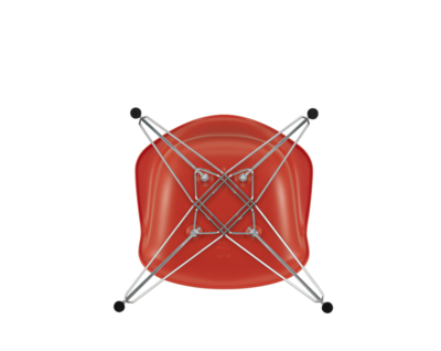 Vitra stoel Eames DAR RE chroom onderstel