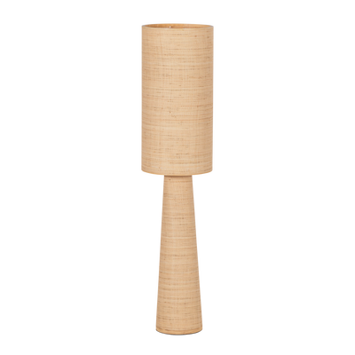 Syro vloerlamp raffia naturel 130xo30 cm