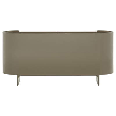 Liora tv meubel/dressoir hout hoogglans groen [fsc]