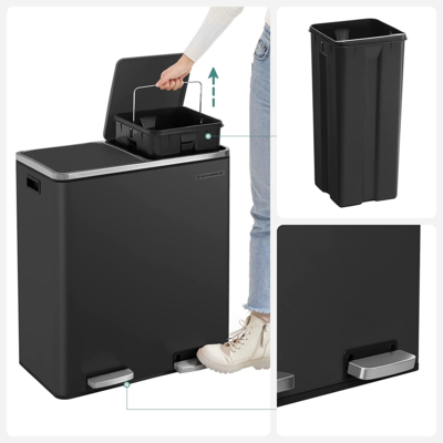 Pedaalemmer Indusign - 60 liter