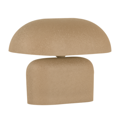 Tilo tafellamp 26x37x37 cm metaal beige