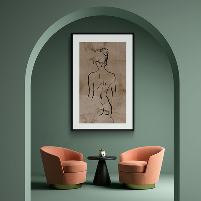 Art Mural Décoratif Pour Chambre à Coucher - 30 X 45 Cm