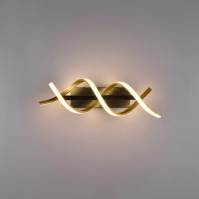 Wandlamp Sequence – Messing mat