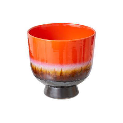 HKliving Retro Flower pot Cherry Red