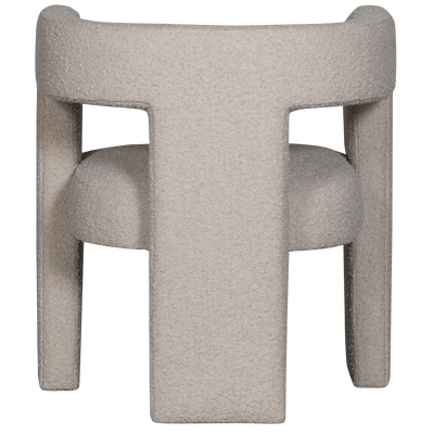 Tiwa fauteuil boucle beige