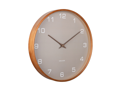 Wandklok Acento hout