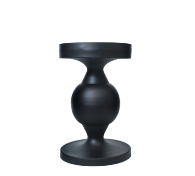 Bijzettafel Liset zwart 